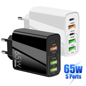 Cantell 65W Fast Charge Multi-port USB Charger