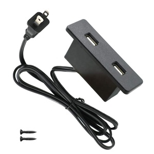 Mounted Into Bed Desk Table Sofa Power USB Hub Sofa Charger