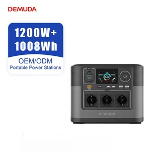 1200W UPS Power Bank Generator Emergency Portable Power Station LiFePO4