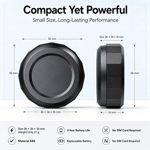 Best Smart tracker Tags iOS Android GPS Tracking Device Kids APP Management