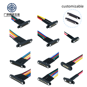 2.54mm Pitch Waterproof Magnetic Pogo Pin Connector