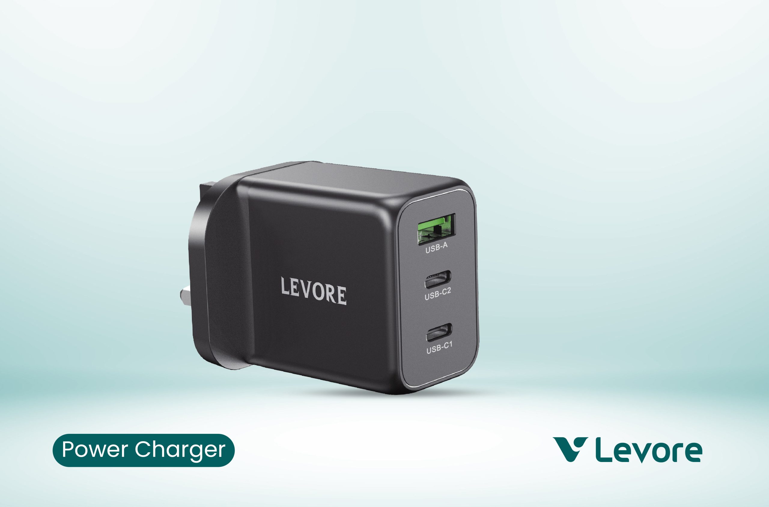 LEVORE Portable Power Bank – Fast Charging High Capacity Powerbank