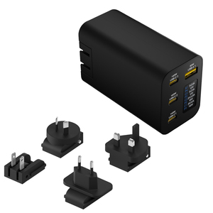 280W GaN 3 USB-C 1 USB-A multi-port ultra-fast charging station