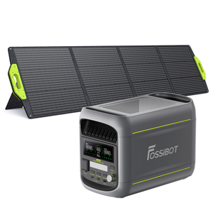 Fossibot Outdoor 1800W 1024Wh Lifepo4 Battery Portable Solar Charging Generator Station